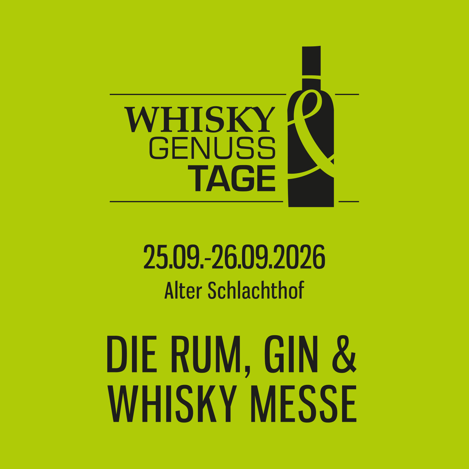 Whisky Genuss Tage 2026 Bild: 